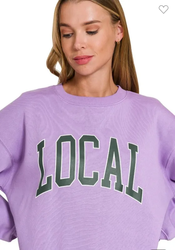 LOCAL CREWNECK made by Royal Raine