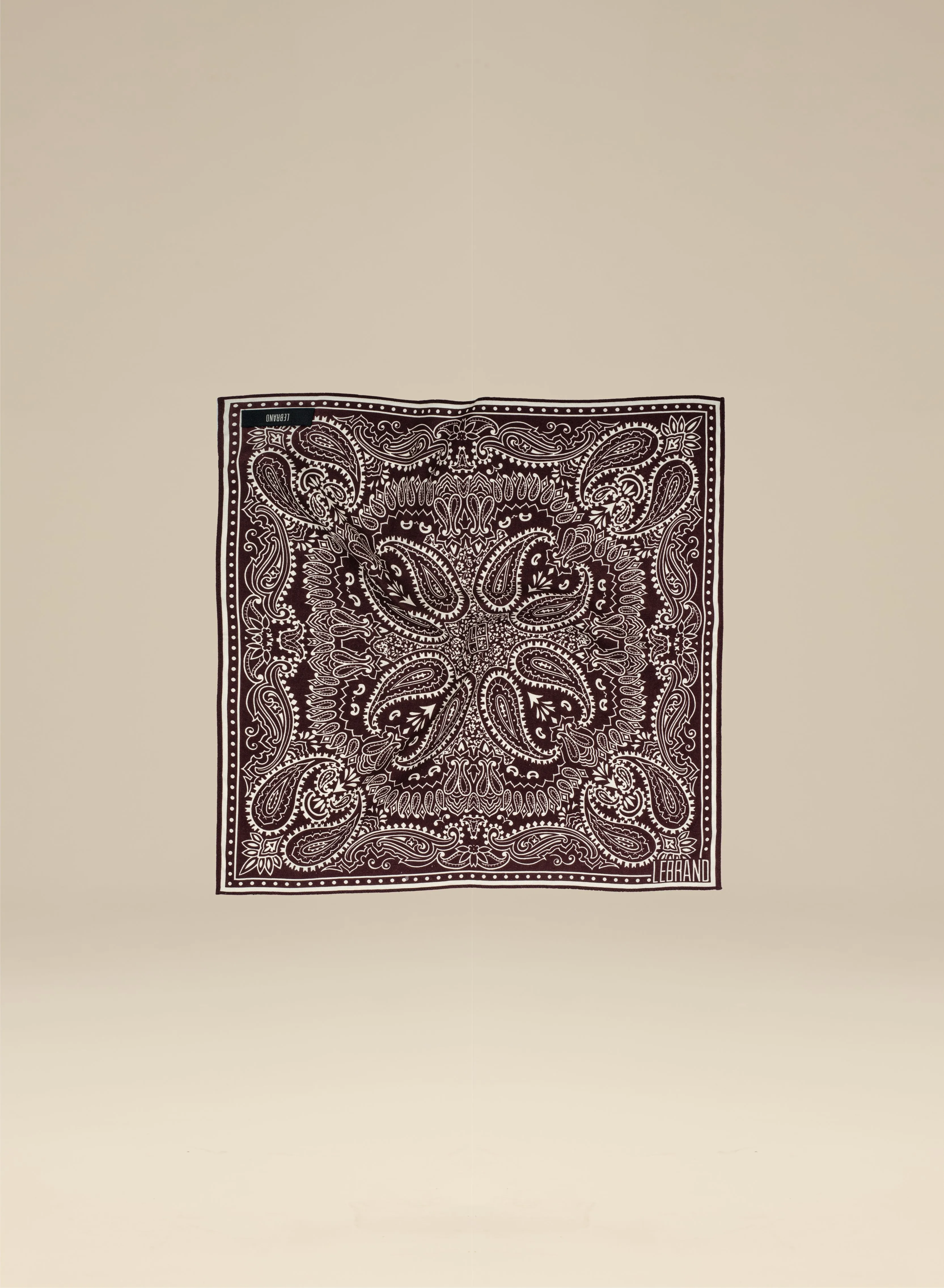 Bandana mini Burgundowa sold by Le Brand product image thumbnail 4