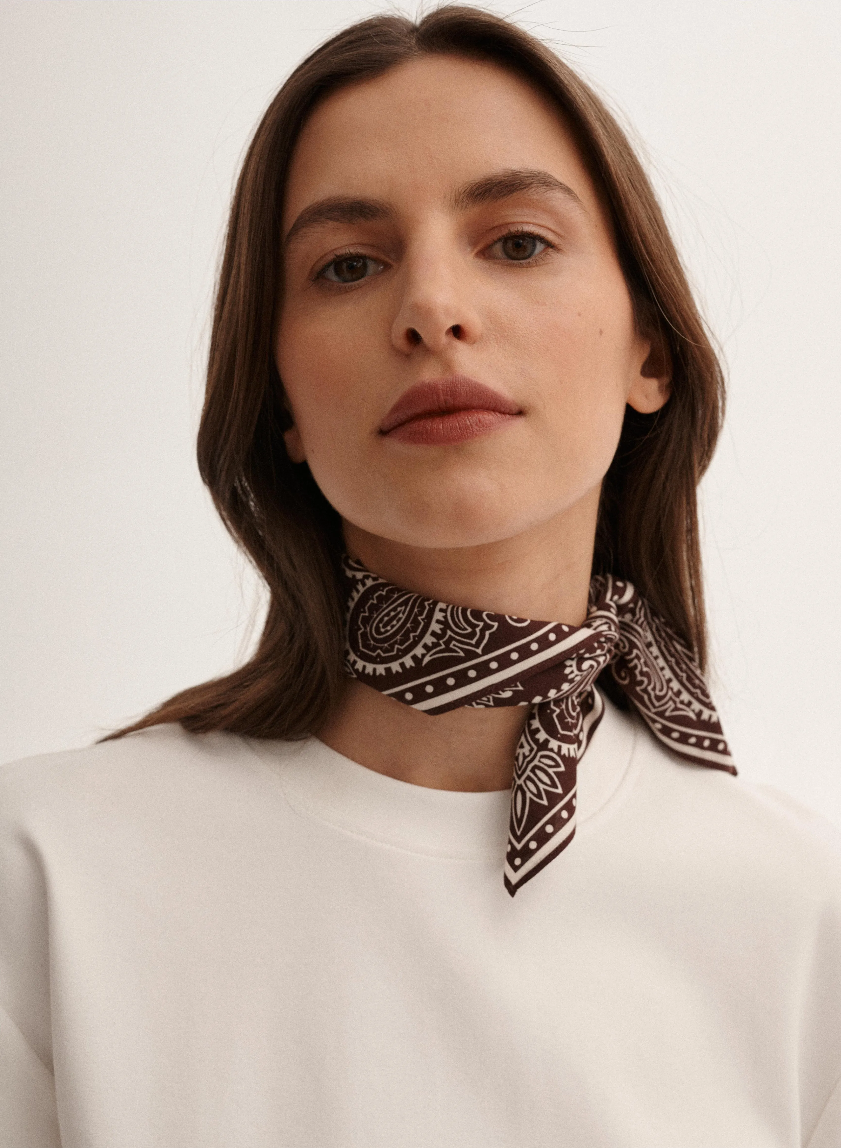 Bandana mini Burgundowa sold by Le Brand product image thumbnail 2