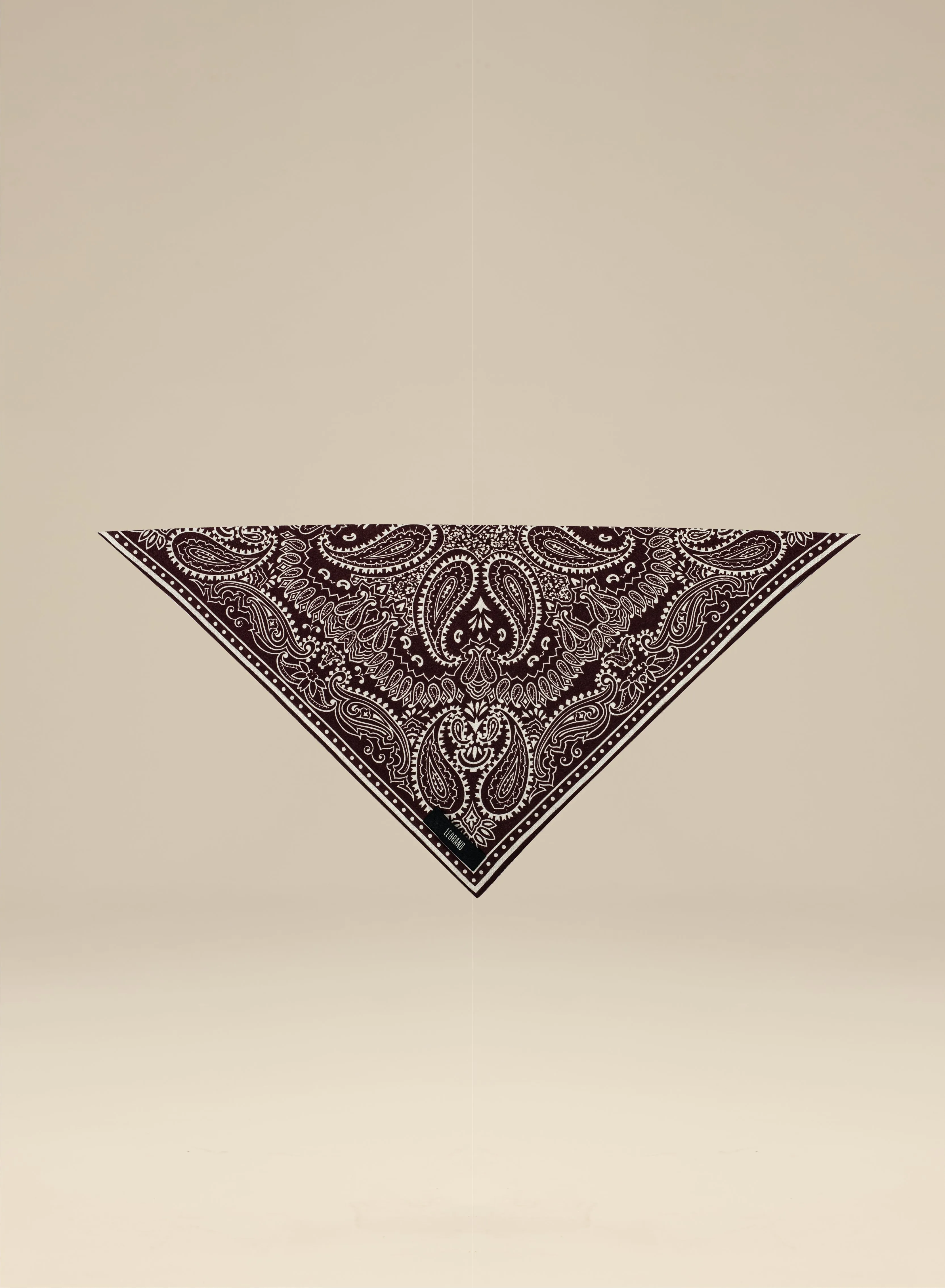 Bandana mini Burgundowa sold by Le Brand product image thumbnail 3