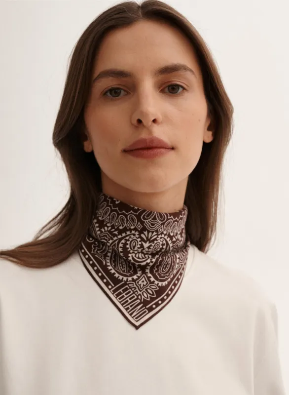 Bandana mini Burgundowa sold by Le Brand