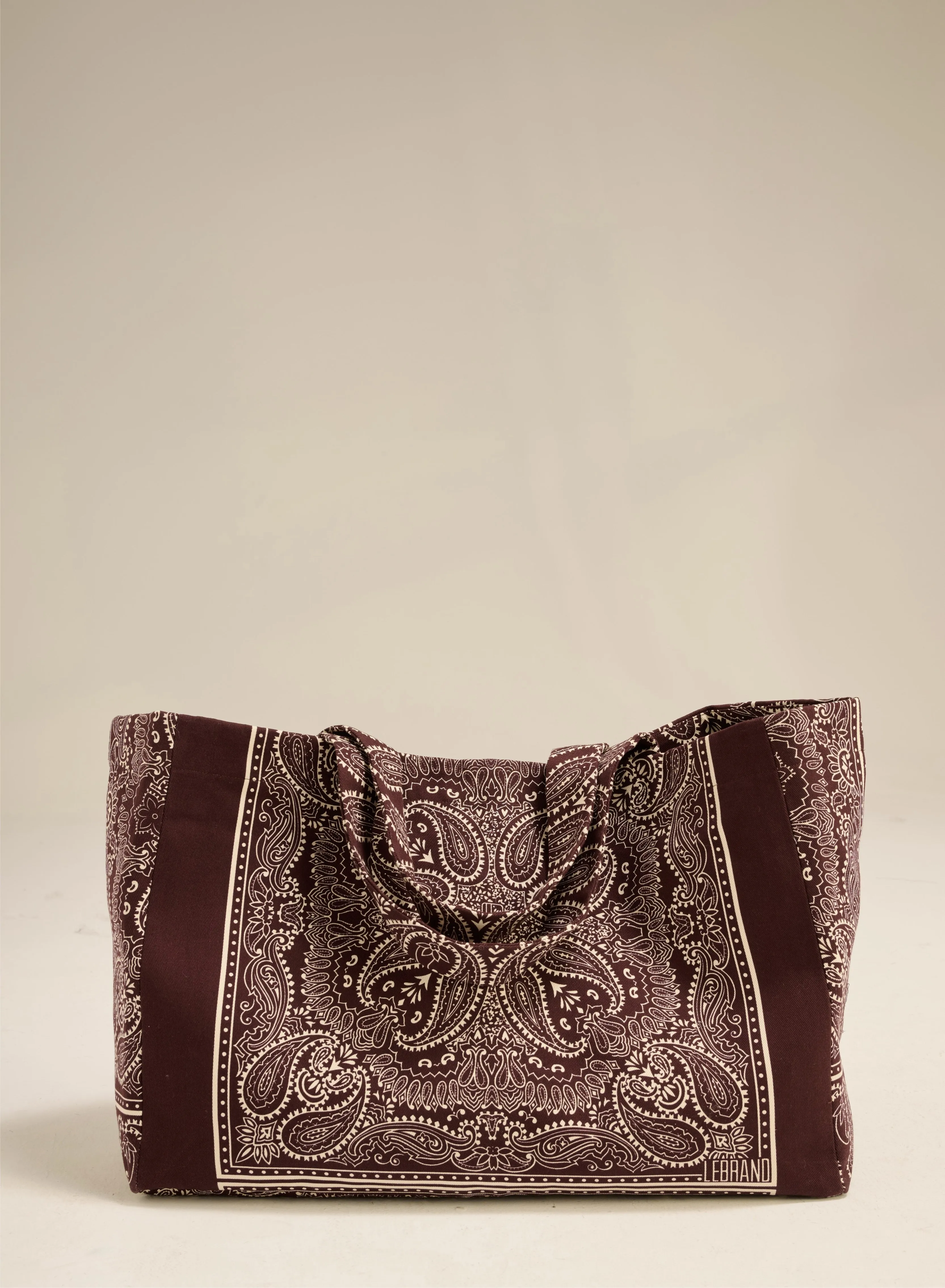 Torba Shopper Capri Bordowy sold by Le Brand product image thumbnail 4