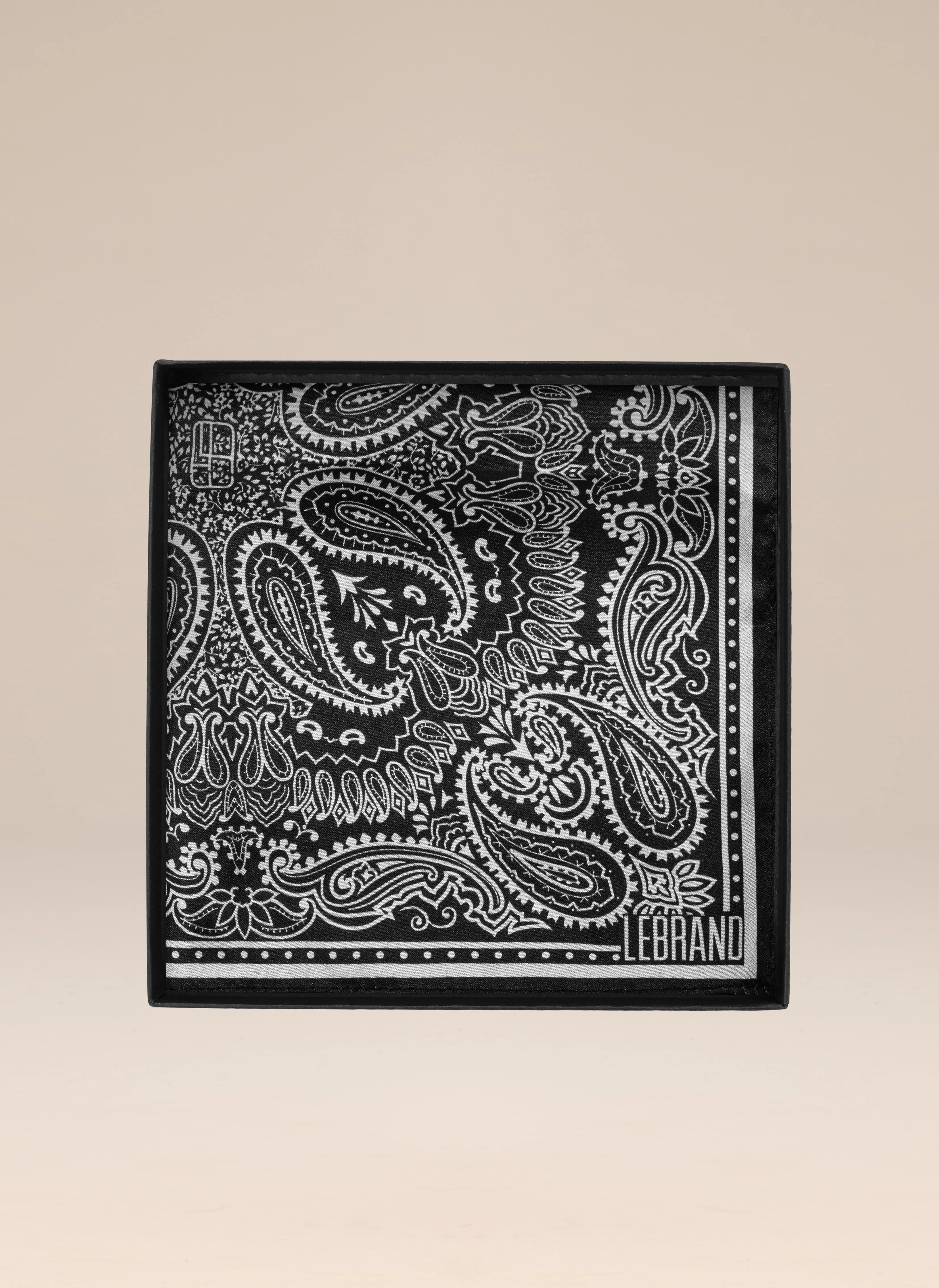 Poszetka Jedwabna Czarna sold by Le Brand product image thumbnail 2