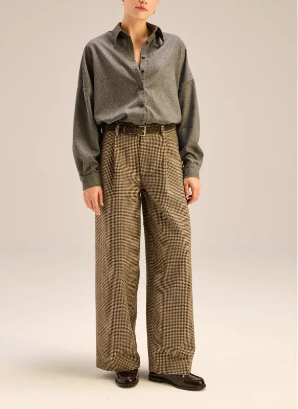 Koszula oversize Szara - Alessi sold by Le Brand