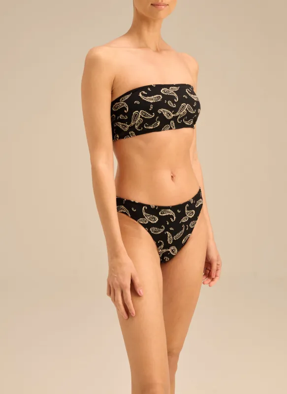 Dół od kostiumu z nadrukiem bandany - Aimee sold by Le Brand