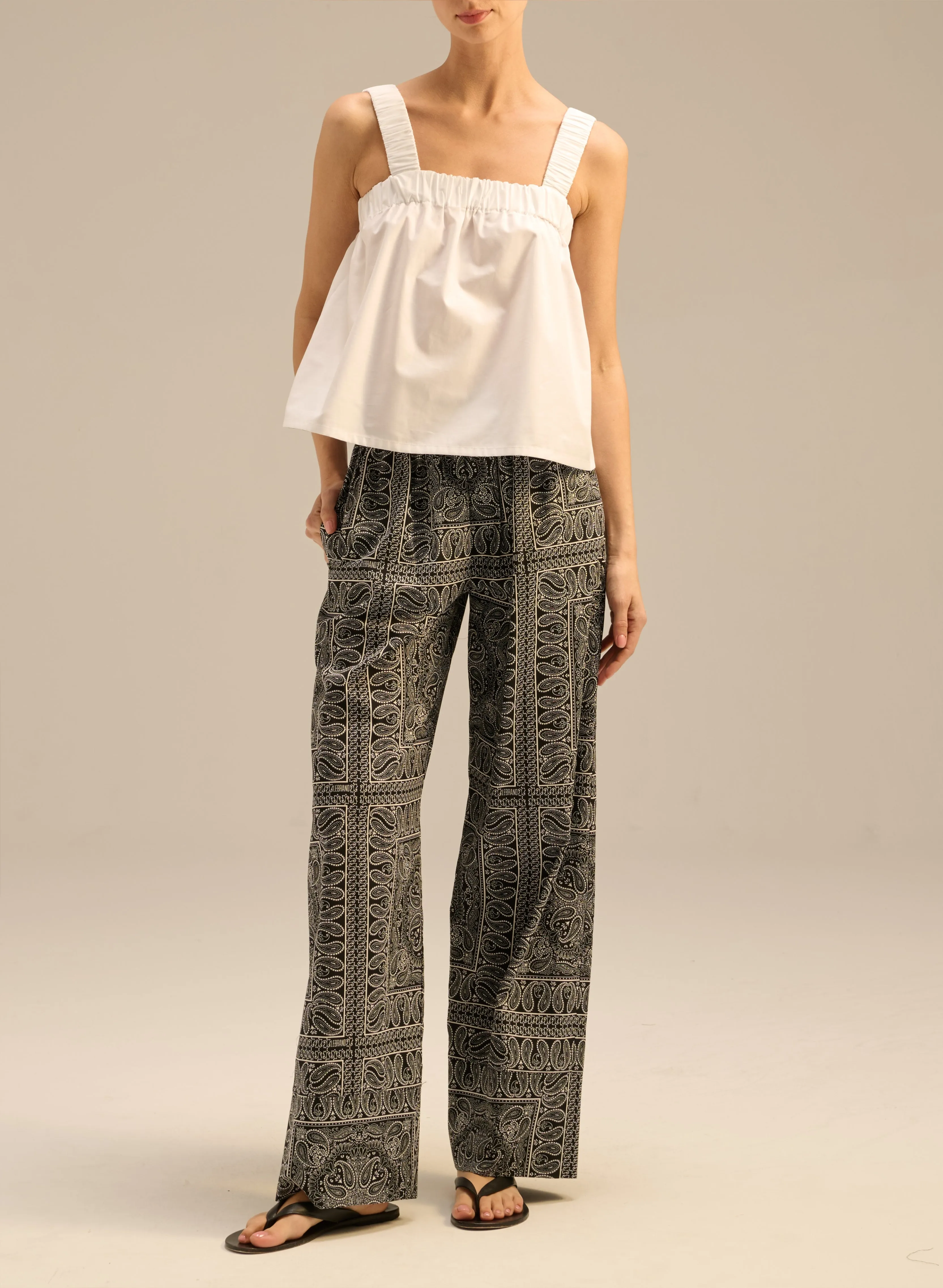 Top na ramiączkach o luźnym kroju - Lara sold by Le Brand product image thumbnail 4