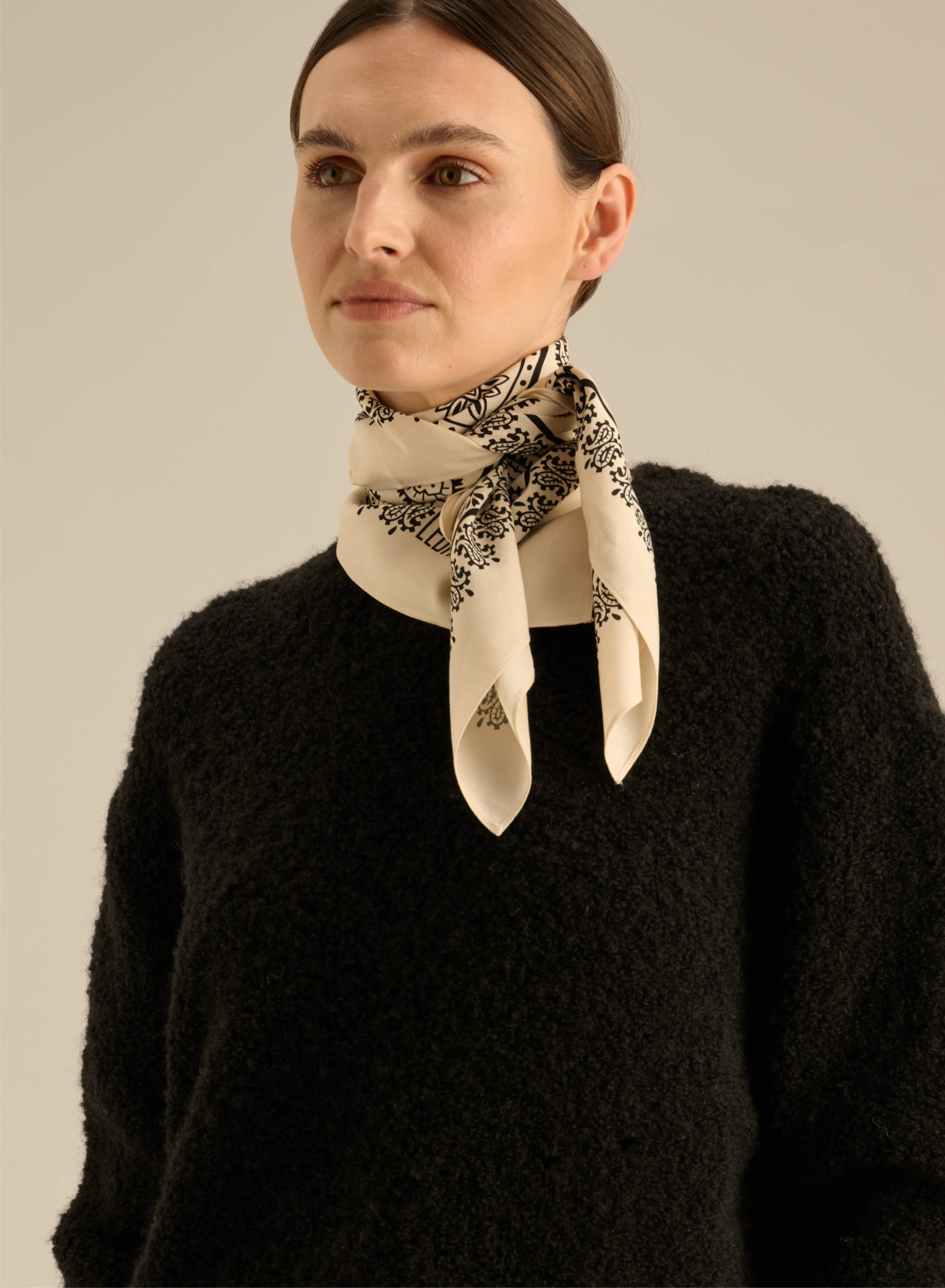 Zestaw Bandana i Shopper Capri Ecru sold by Le Brand product image thumbnail 2