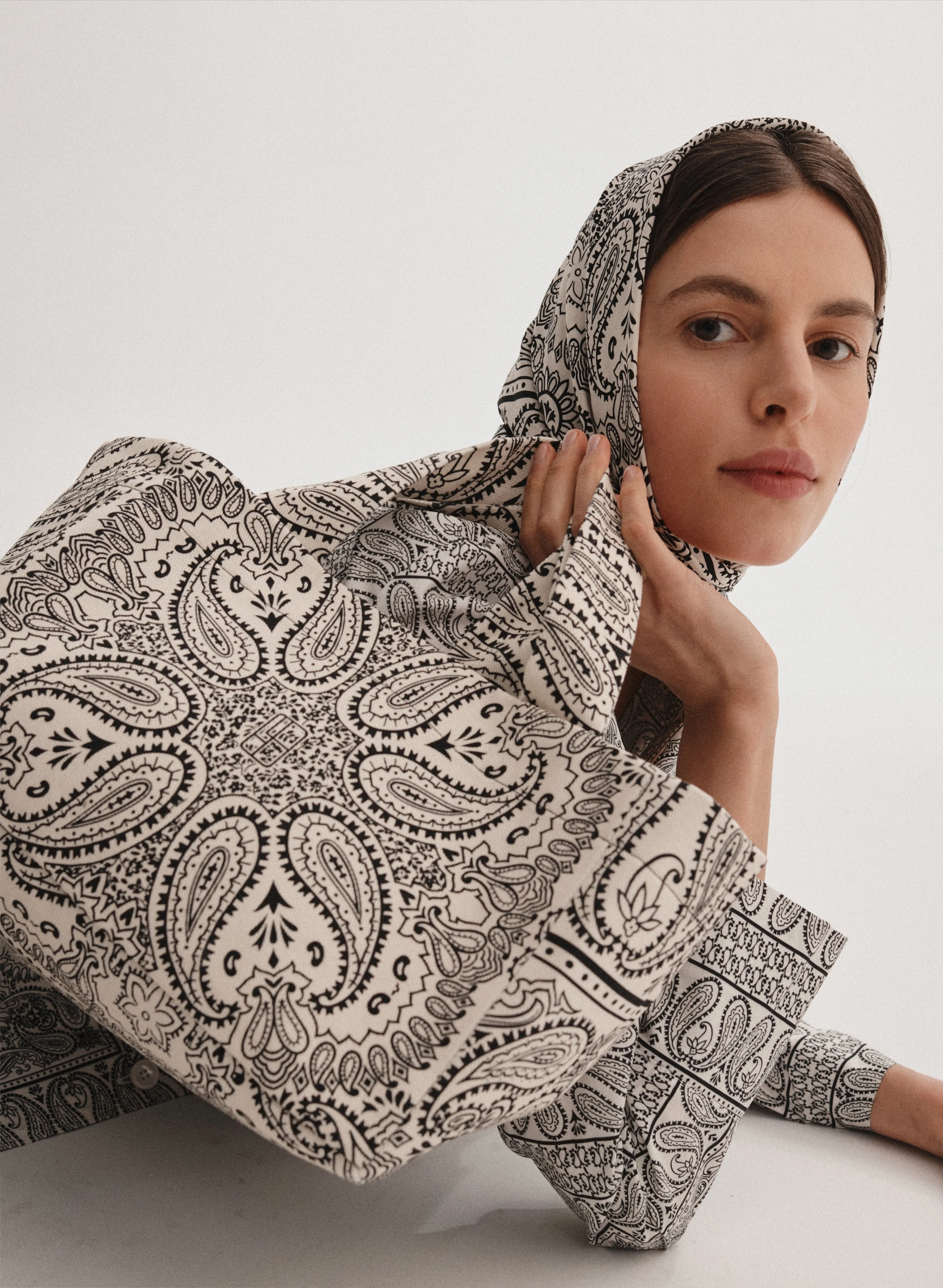 Torba mini typu shopper ecru z printem - Mia sold by Le Brand product image thumbnail 3