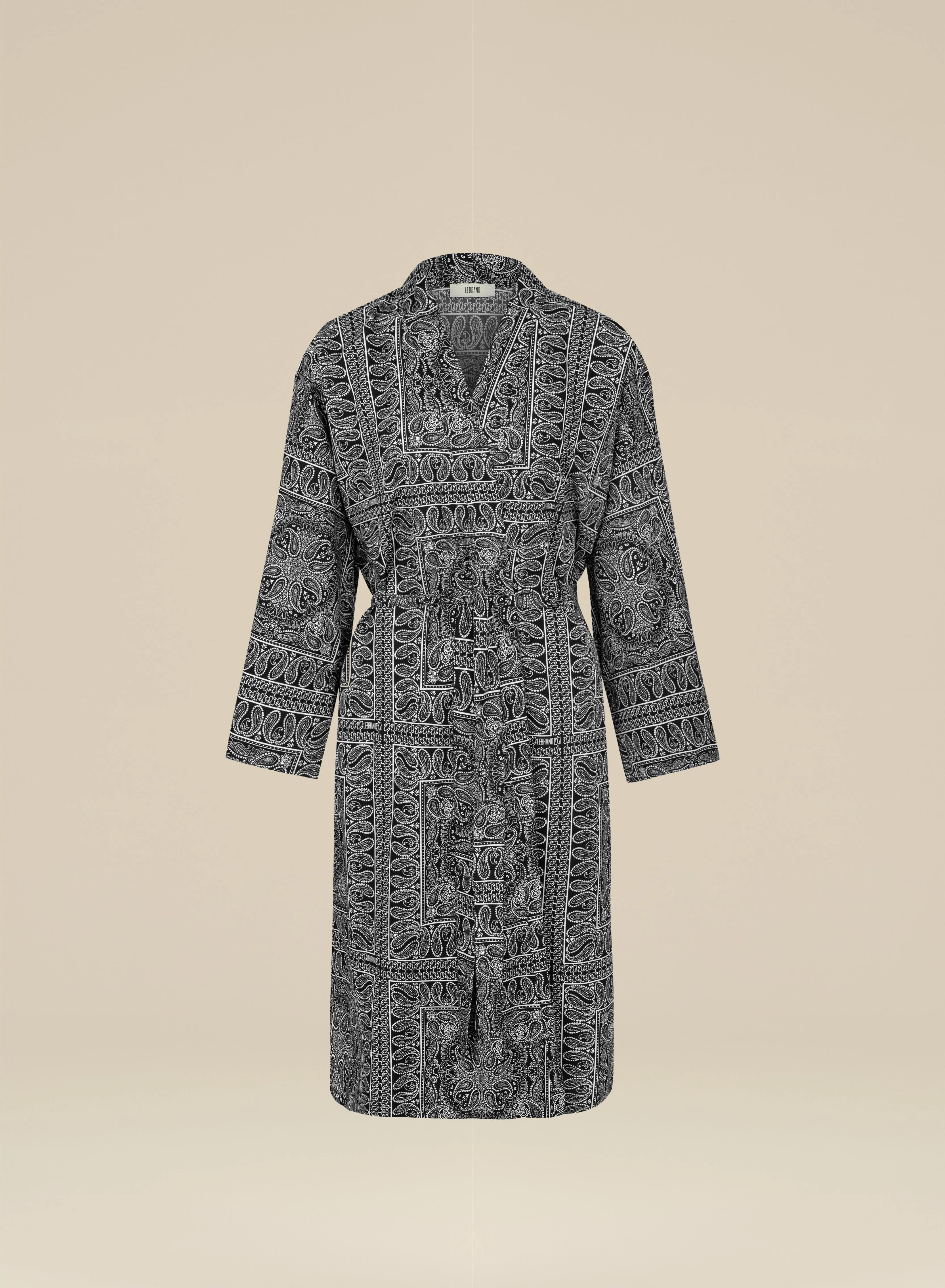 Kimono z bawełny we wzór bandany - Musolla sold by Le Brand product image thumbnail 3