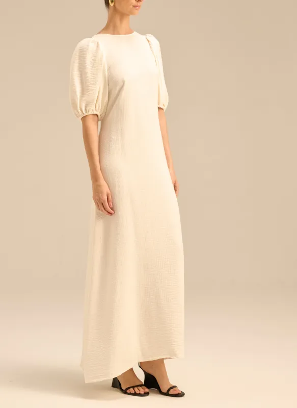 Sukienka Margot maxi Ecru made by Le Brand