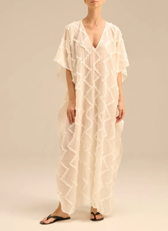 Sukienka Lima maxi Ecru made by Le Brand