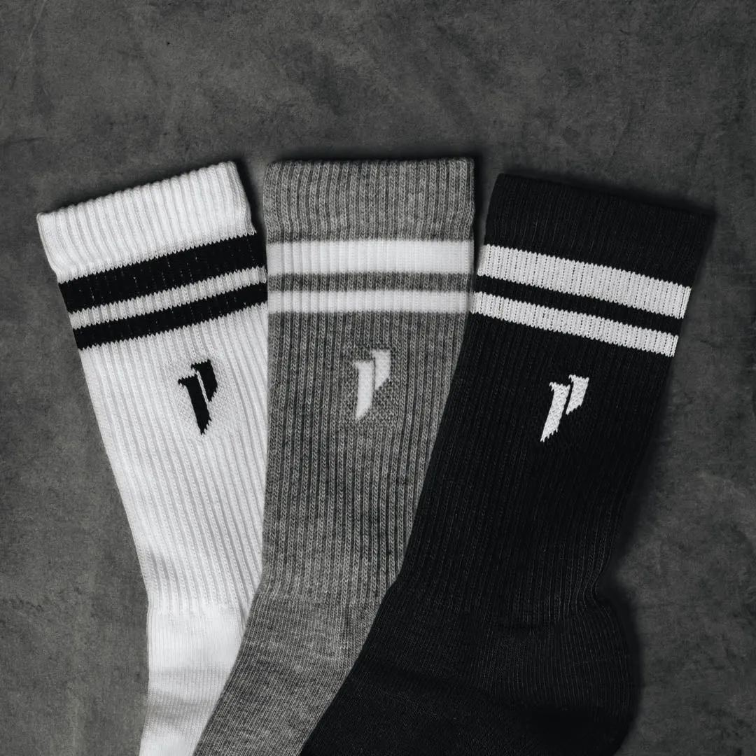 Retro Crew Sock - 3 Pack sold by 1st Phorm product image thumbnail 2