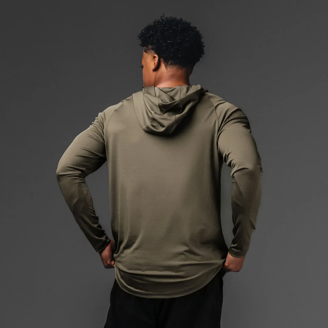 Foundation Hooded Long Sleeve sold by 1st Phorm product image thumbnail 2