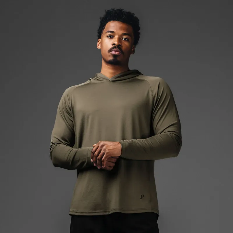 Foundation Hooded Long Sleeve made by 1st Phorm