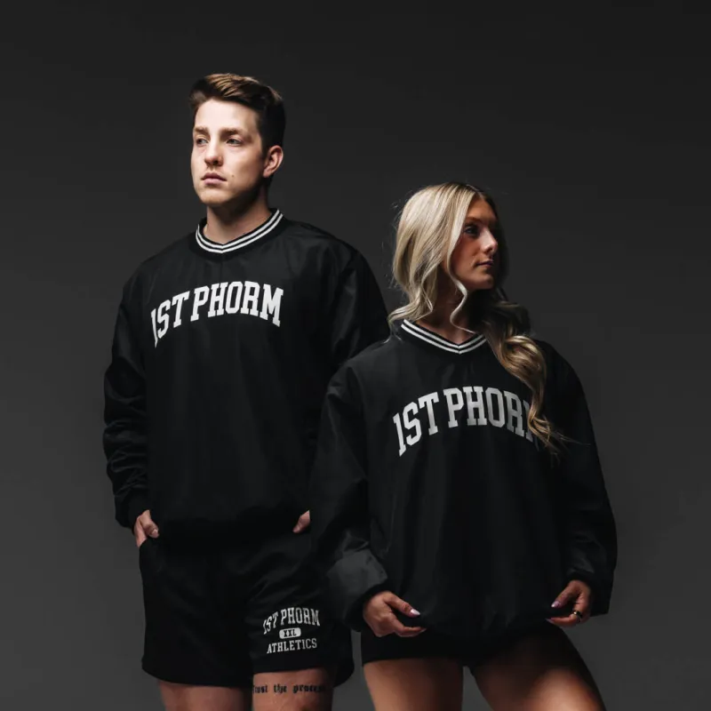 Varsity Windbreaker Pullover sold by 1st Phorm