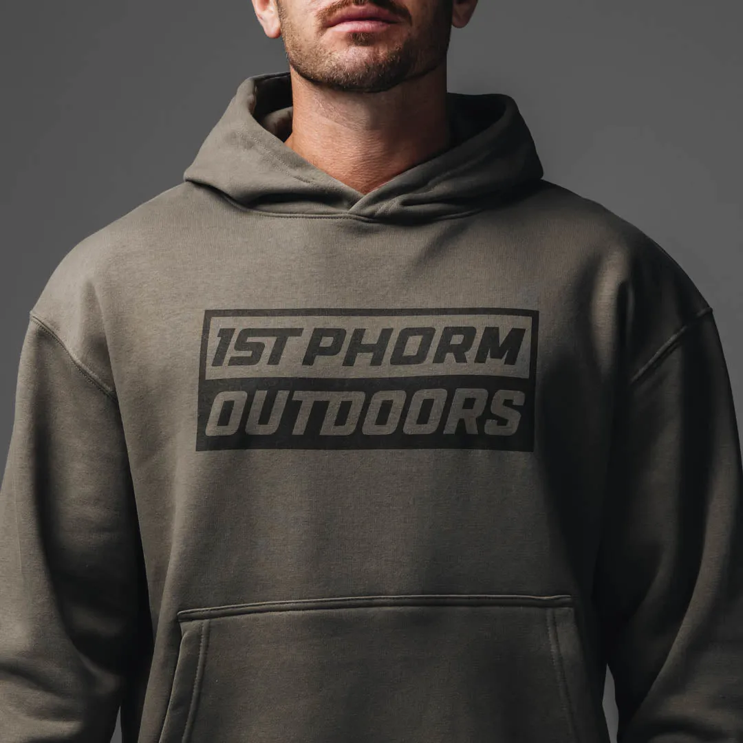 Outdoor Stacked Hoodie sold by 1st Phorm product image thumbnail 3