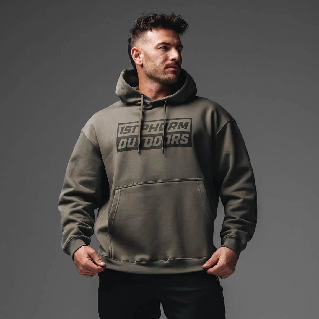 Outdoor Stacked Hoodie sold by 1st Phorm