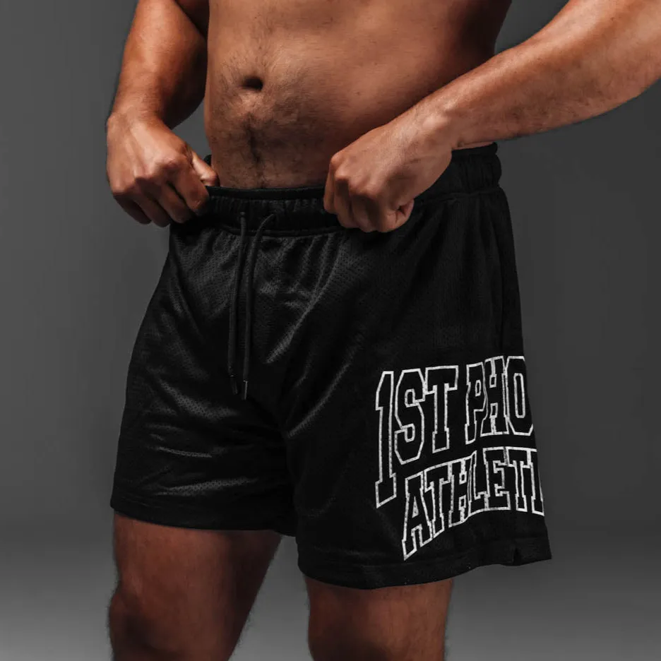 Athletics Crest Mesh Short sold by 1st Phorm product image thumbnail 3