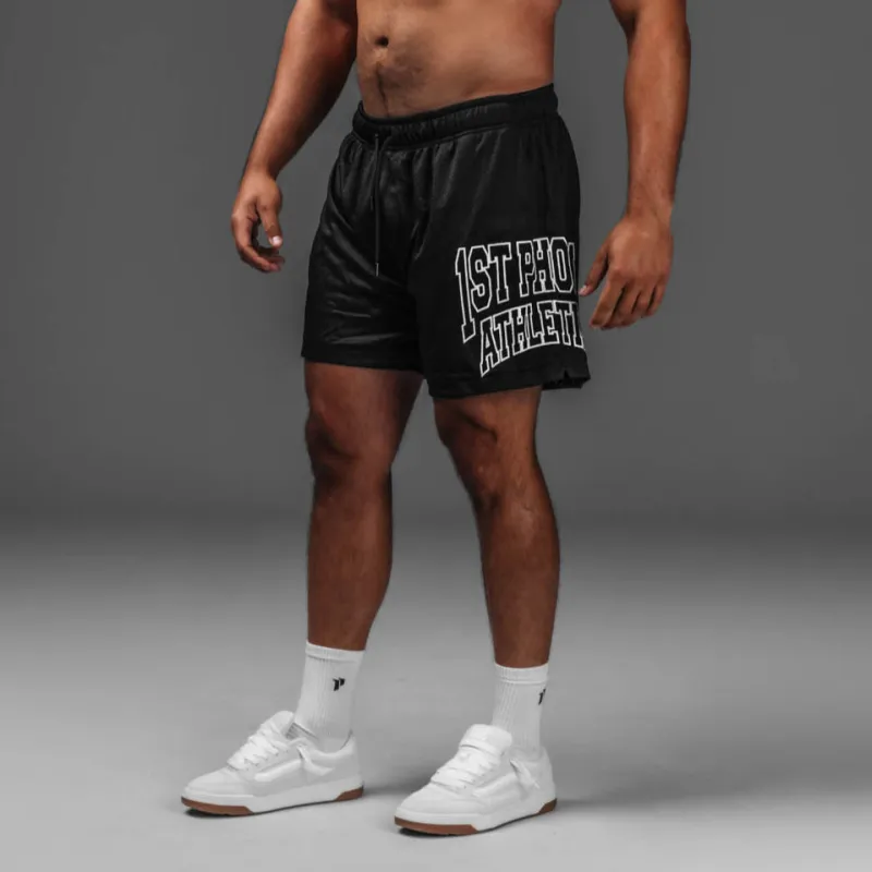 Athletics Crest Mesh Short sold by 1st Phorm
