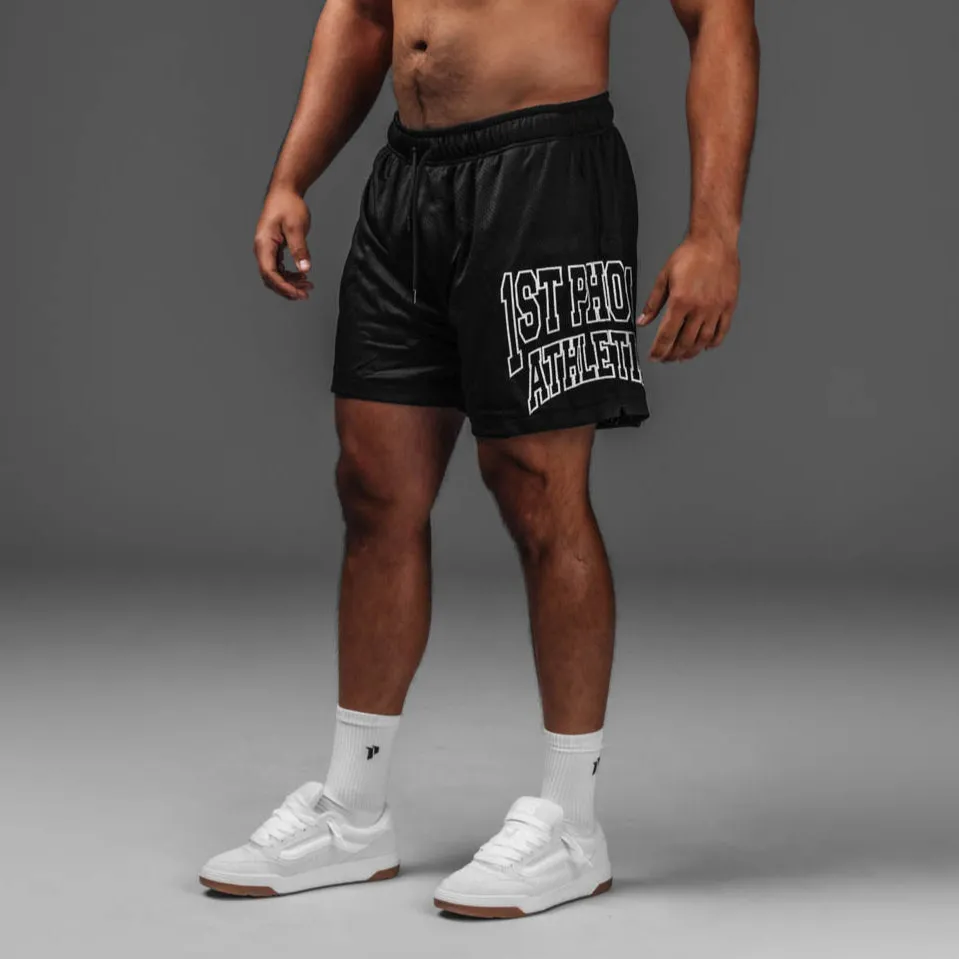 Athletics Crest Mesh Short sold by 1st Phorm