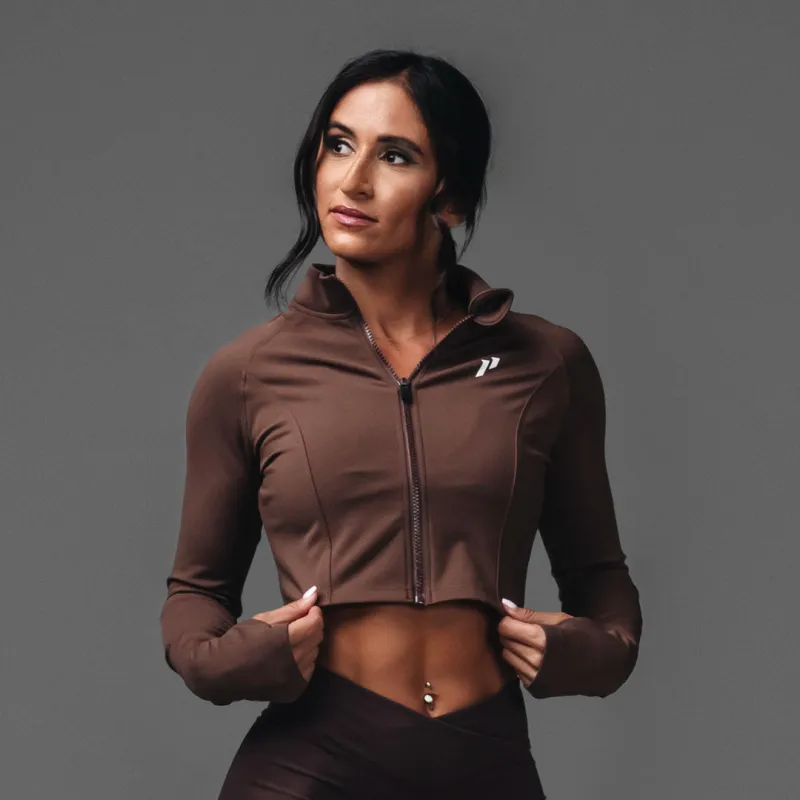 Sculpt Crop Full Zip made by 1st Phorm