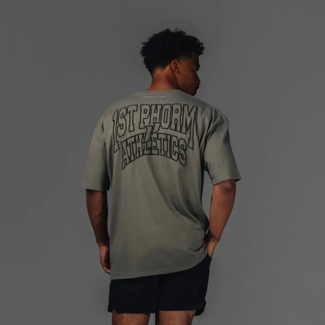 Athletics Crest Oversized Tee sold by 1st Phorm