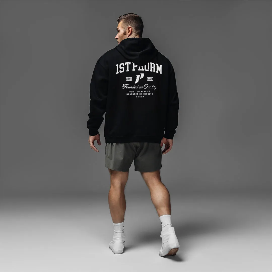 Crest Founded on Quality Hoodie sold by 1st Phorm product image thumbnail 4