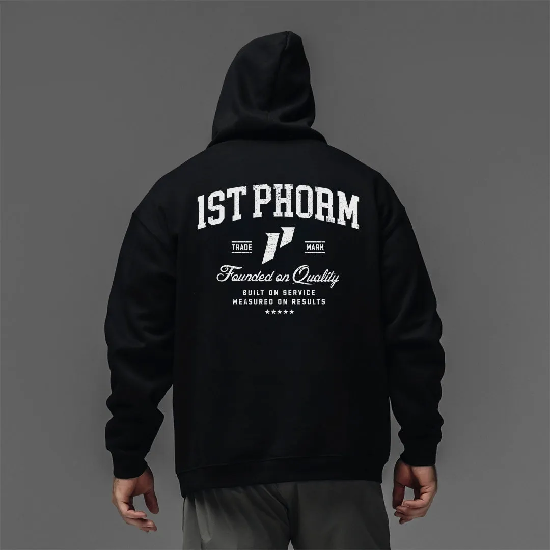 Crest Founded on Quality Hoodie sold by 1st Phorm product image thumbnail 2