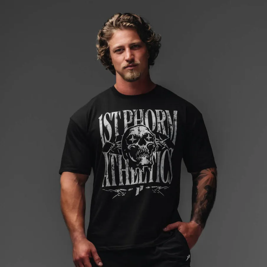 Iron Skull Oversized Tee sold by 1st Phorm product image thumbnail 5