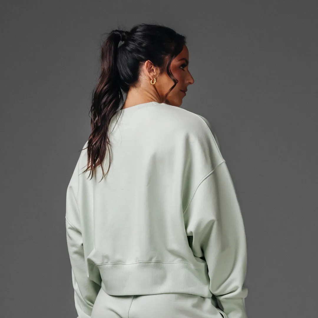 Classic Cropped Crew Sweatshirt sold by 1st Phorm product image thumbnail 2