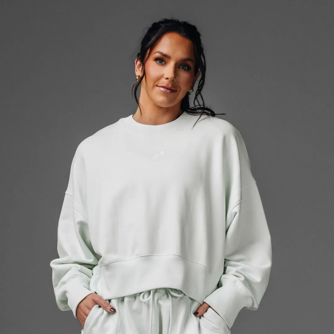 Classic Cropped Crew Sweatshirt sold by 1st Phorm