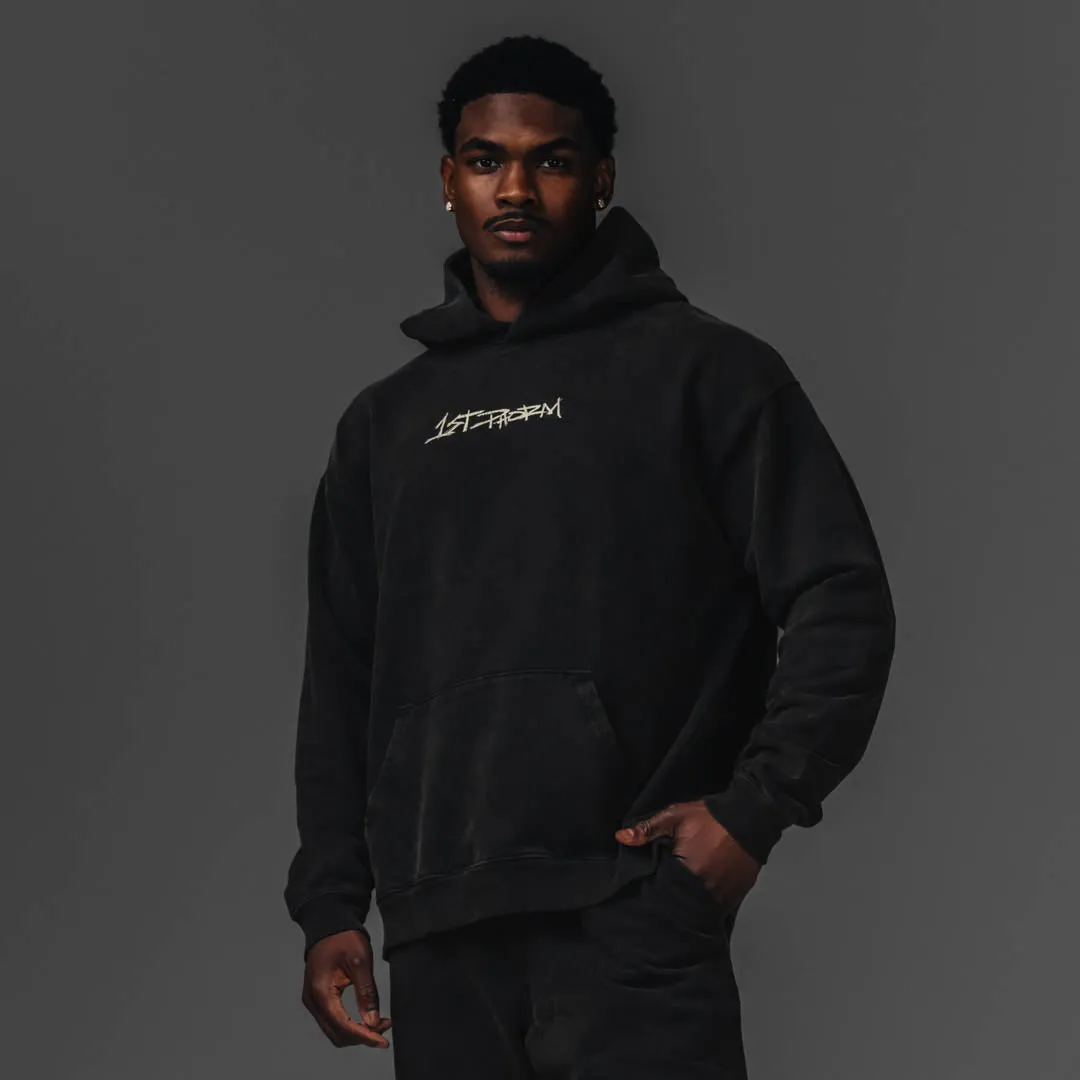 1P Stamped Terry Hoodie sold by 1st Phorm product image thumbnail 2