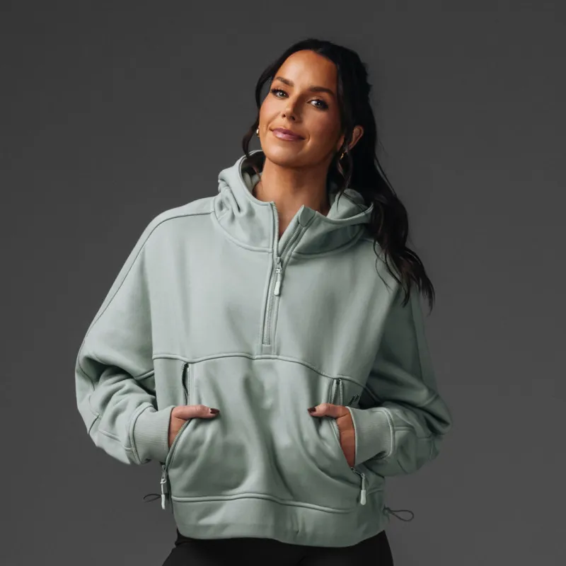 Basics Half Zip Hoodie sold by 1st Phorm