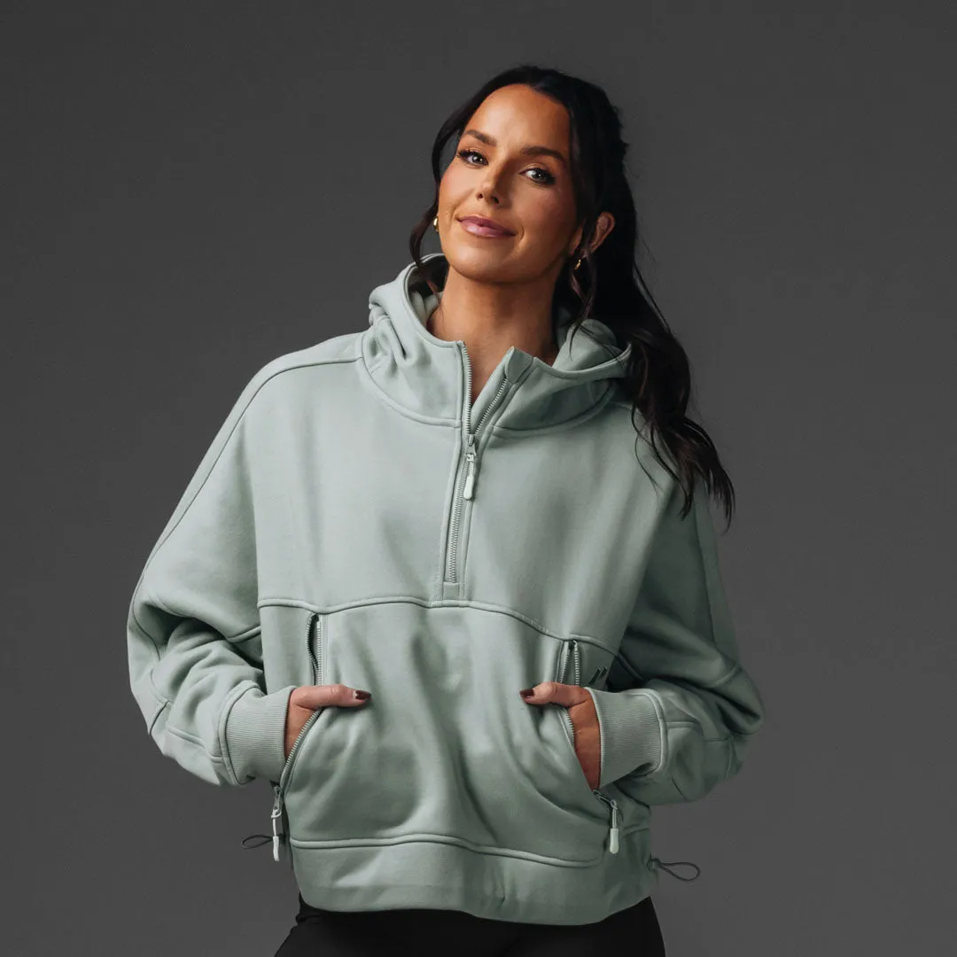 Basics Half Zip Hoodie sold by 1st Phorm