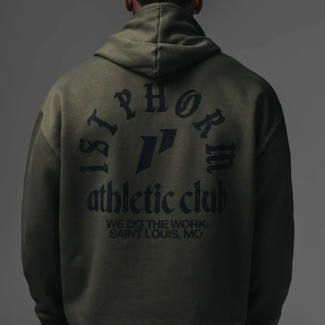 Grit Athletic Club Hoodie sold by 1st Phorm product image thumbnail 4
