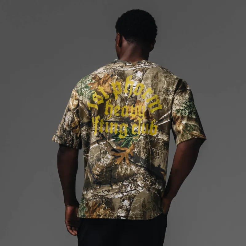 RealTree Heavy Lifting Oversized Tee sold by 1st Phorm