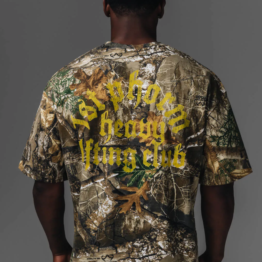 RealTree Heavy Lifting Oversized Tee sold by 1st Phorm product image thumbnail 3