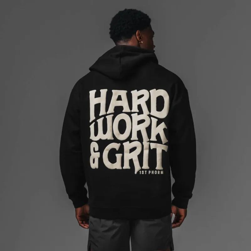 Hard Work & Grit Hoodie sold by 1st Phorm