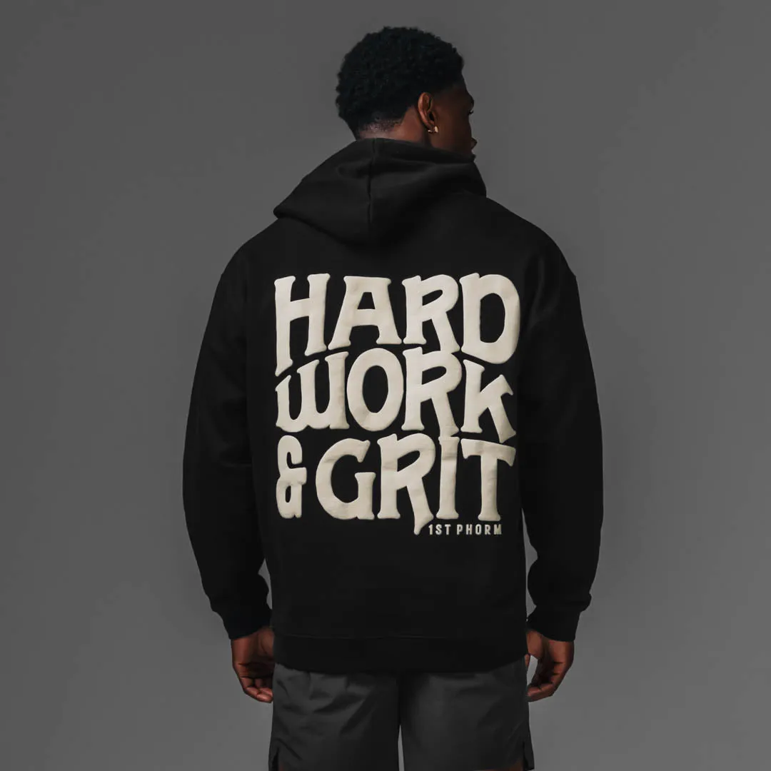 Hard Work & Grit Hoodie sold by 1st Phorm