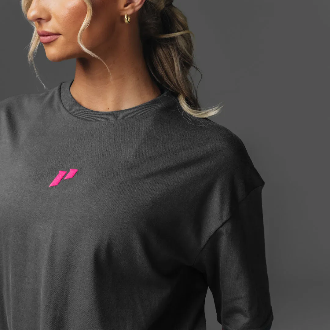 Hard Work & Grit Oversized Tee sold by 1st Phorm product image thumbnail 3