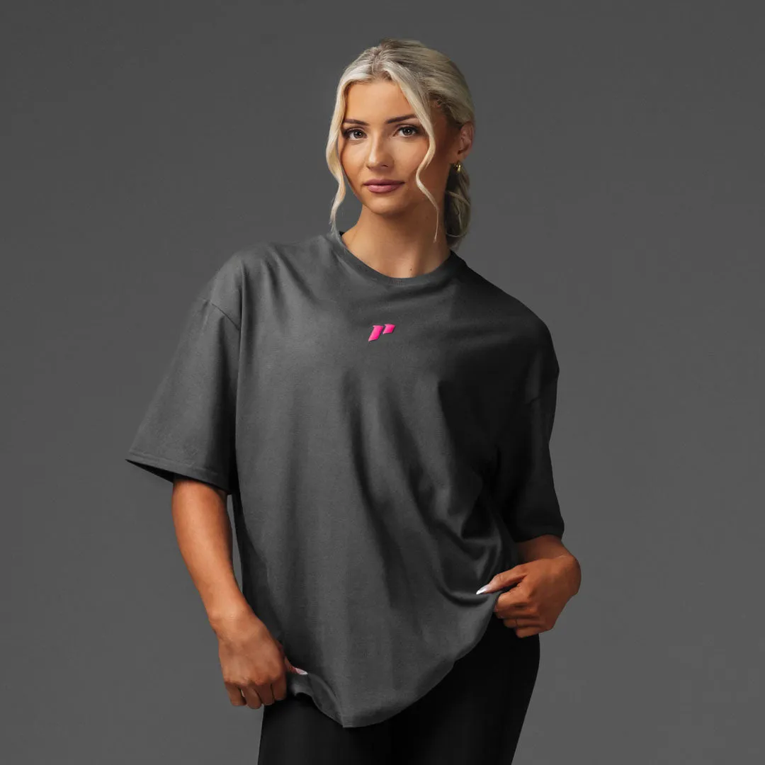 Hard Work & Grit Oversized Tee sold by 1st Phorm product image thumbnail 2