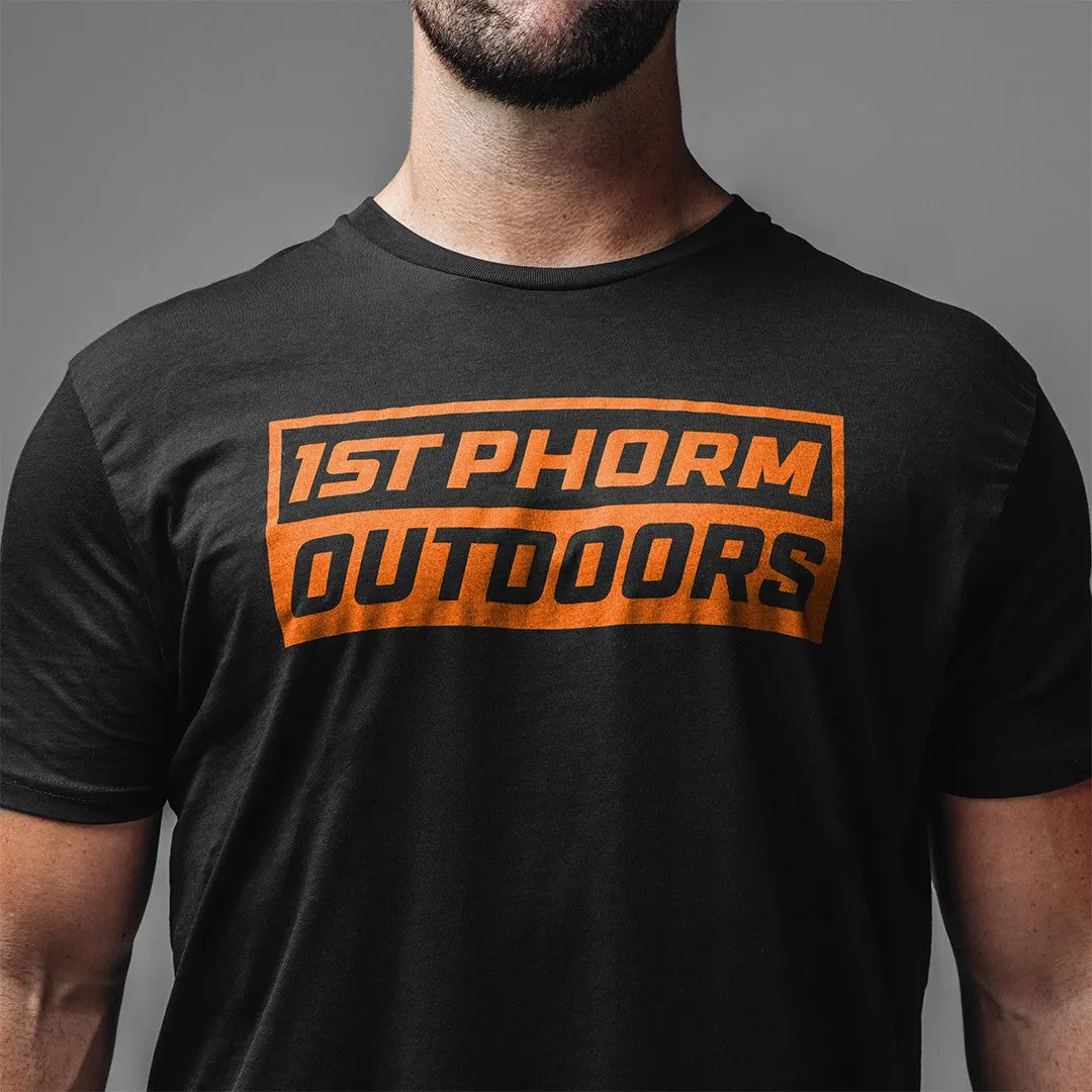 Outdoor Stacked Tee sold by 1st Phorm product image thumbnail 2