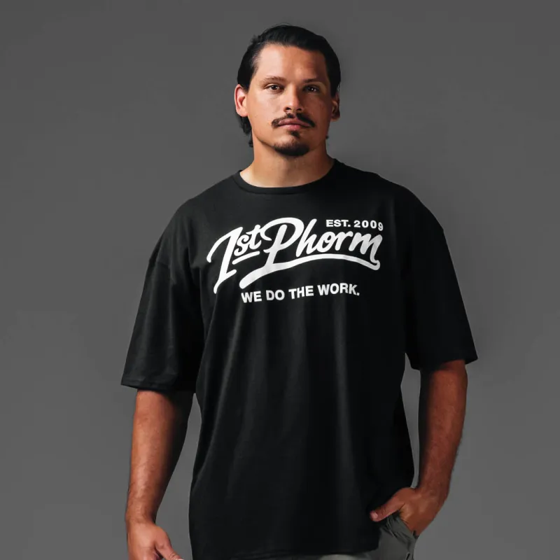 Script Classic Oversized Tee made by 1st Phorm