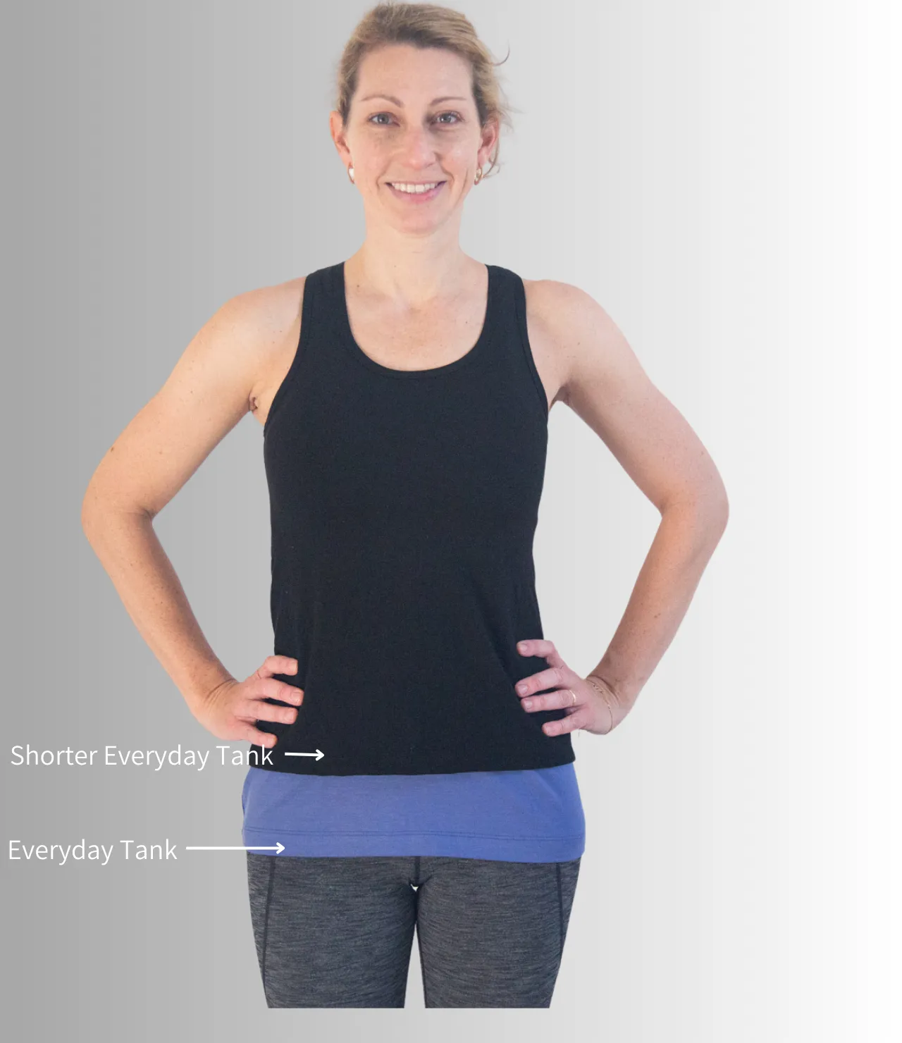Shorter Everyday Tank With TENCEL sold by Silver Sea product image thumbnail 3