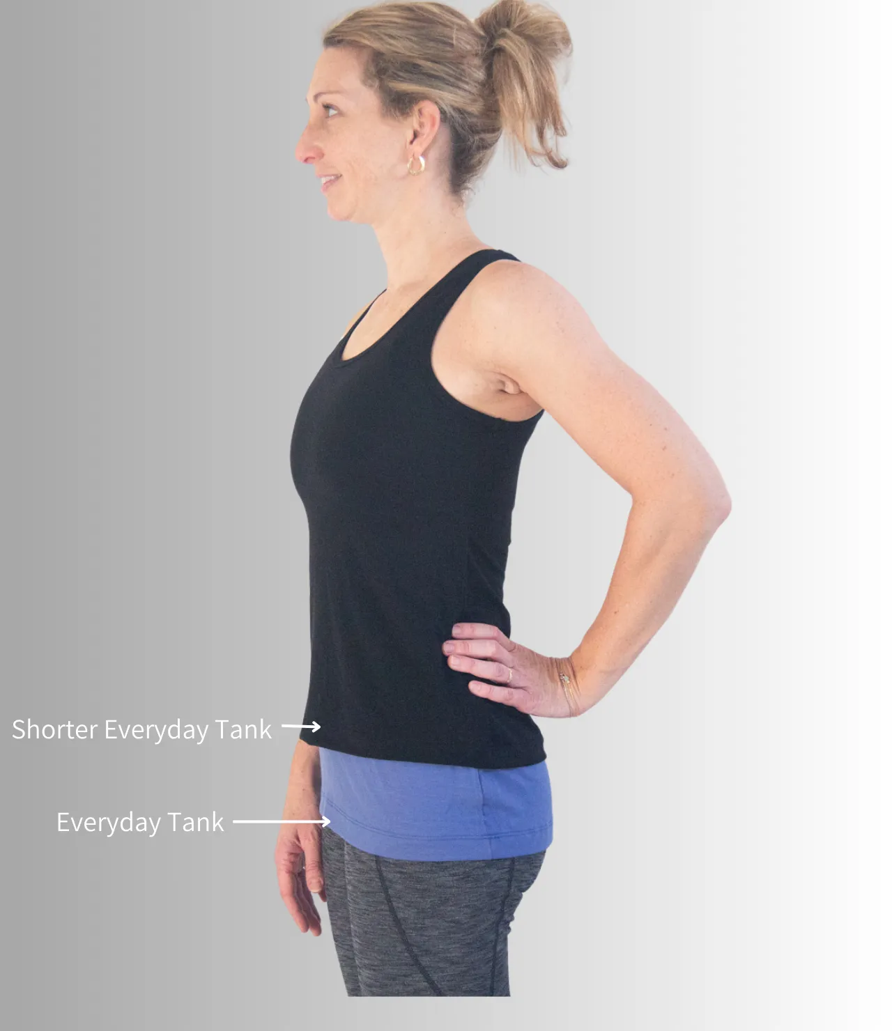 Shorter Everyday Tank With TENCEL sold by Silver Sea product image thumbnail 5