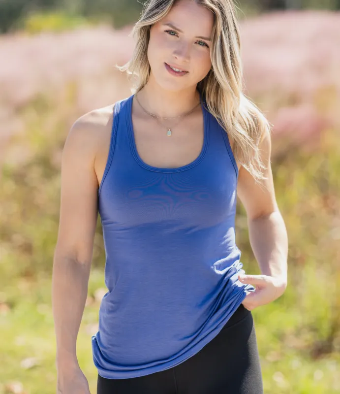 Everyday Tank With TENCEL - Marlin Blue sold by Silver Sea