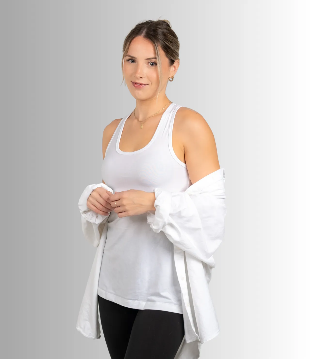 Everyday Tank With TENCEL - White sold by Silver Sea product image thumbnail 4