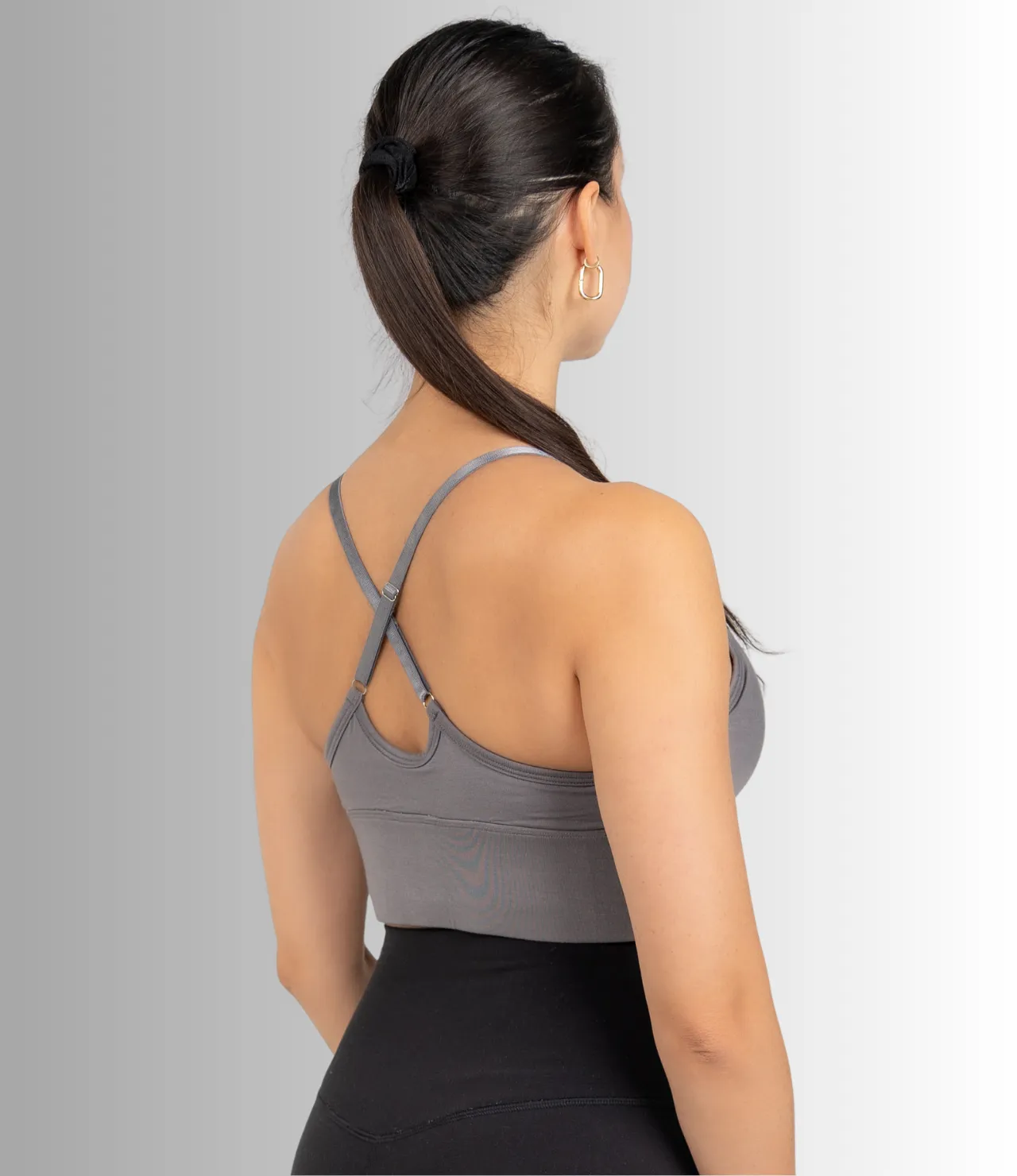 Lifestyle Sports Bra With TENCEL - Graphite Grey sold by Silver Sea product image thumbnail 5