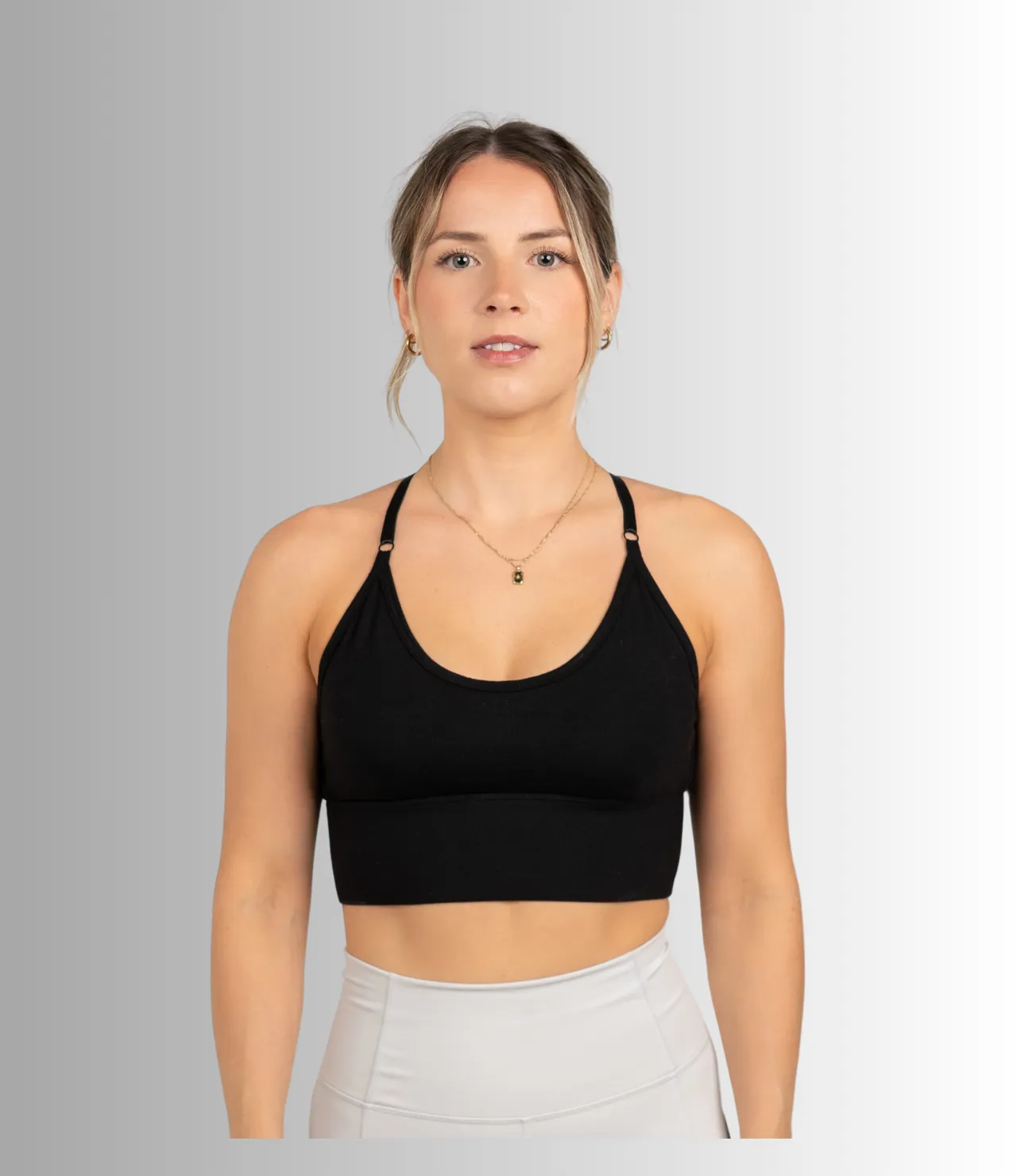 Lifestyle Sports Bra With TENCEL - Black sold by Silver Sea product image thumbnail 3