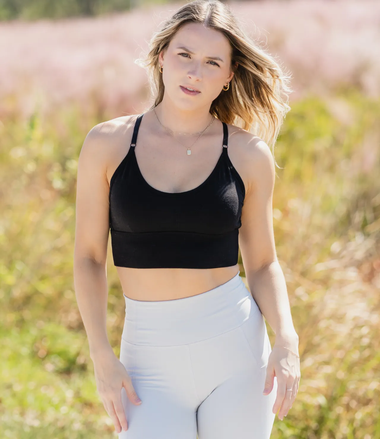 Lifestyle Sports Bra With TENCEL - Black sold by Silver Sea product image thumbnail 5